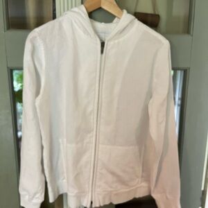 Nice linen womens full zip hoodie. Size medium
